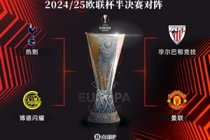 开云体育平台-欧联半决赛赛程：两回合时间5月2日和7日，曼联先客后主